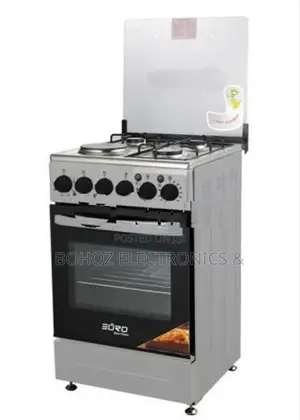 EURO (Turkey) Free standing Electric oven 3 Gas burner with 1 Hot Plat