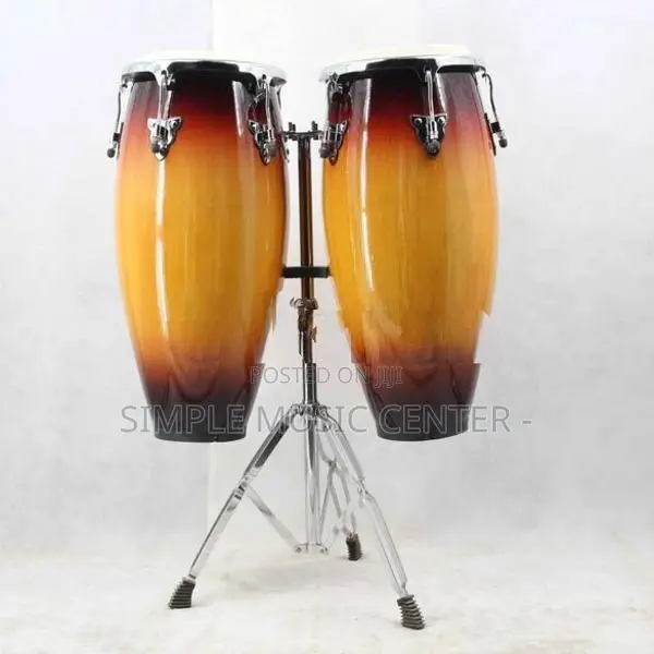 Conga Natural Percussion Drum Pair Congas