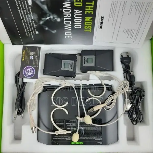 Shure GLXD4 Wireless Microphone Head Mic