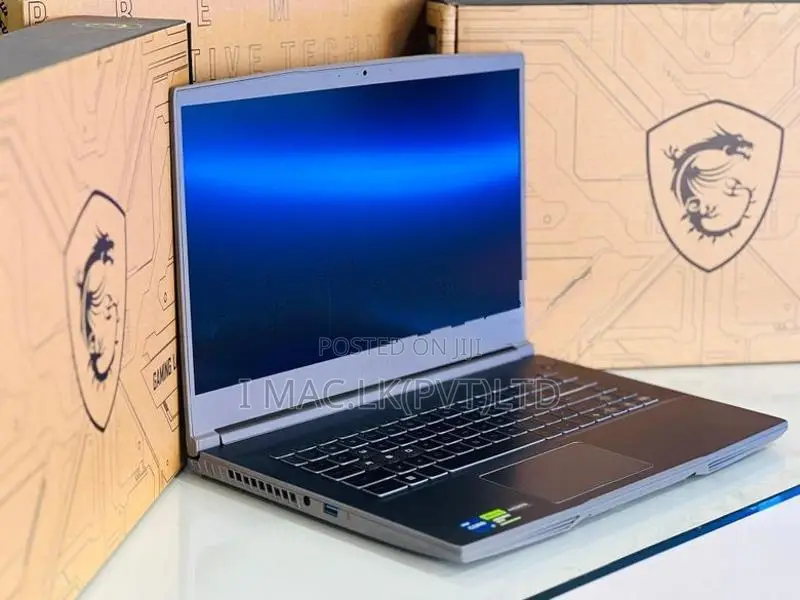 MSI Thin 15 - i5 12th Gen +8GB RAM -512GB RTX 4GB VGA New Laptop