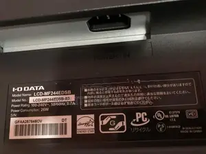 24” I-O DATA IPS LCD Monitor (Full HD)
