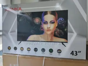 New KONKA 43 inch LED Frameless FULL HD TV