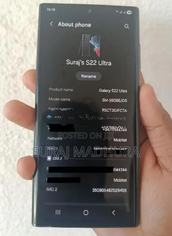 Samsung Galaxy S22 Ultra (Used)