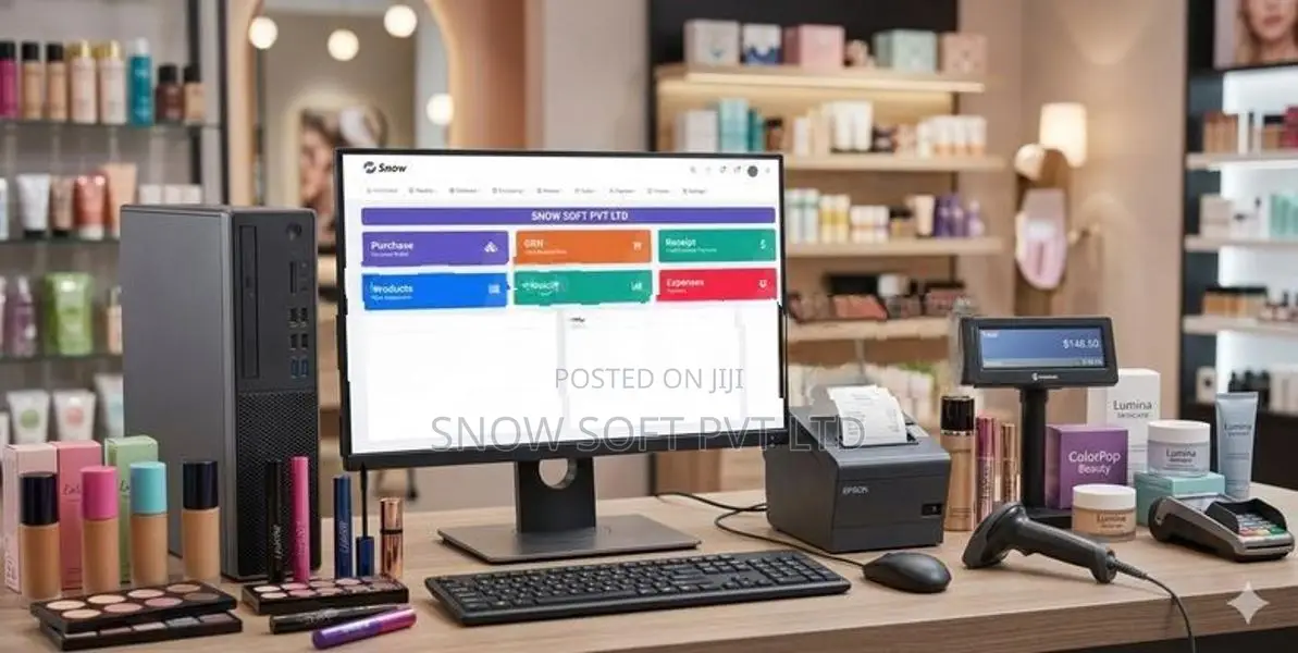 Complete Cosmetic Shop POS System