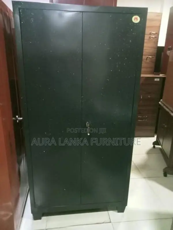 Steel 2 Door Office Cupboard 6 by 3