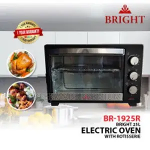 Bright Electric Oven 25L (BR-1925R)