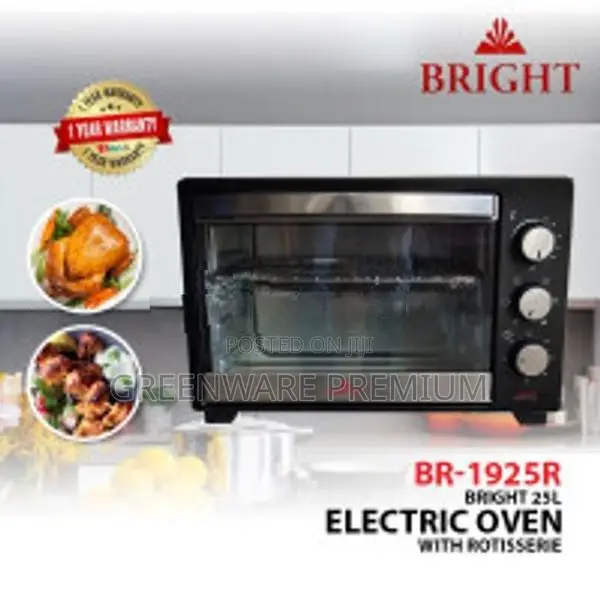Bright Electric Oven 25L (BR-1925R)