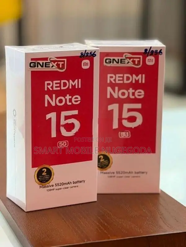 Xiaomi Redmi Note 15 8GB/256GB (Brand New)