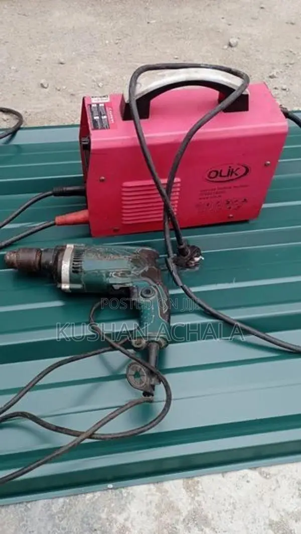 Welding Machine with Drill