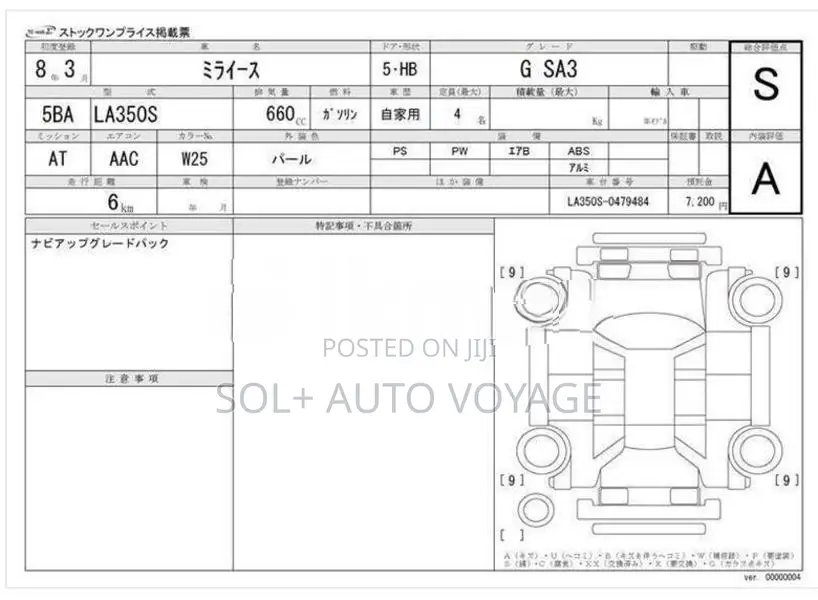 Daihatsu Mira G SA3 Brand New 2026