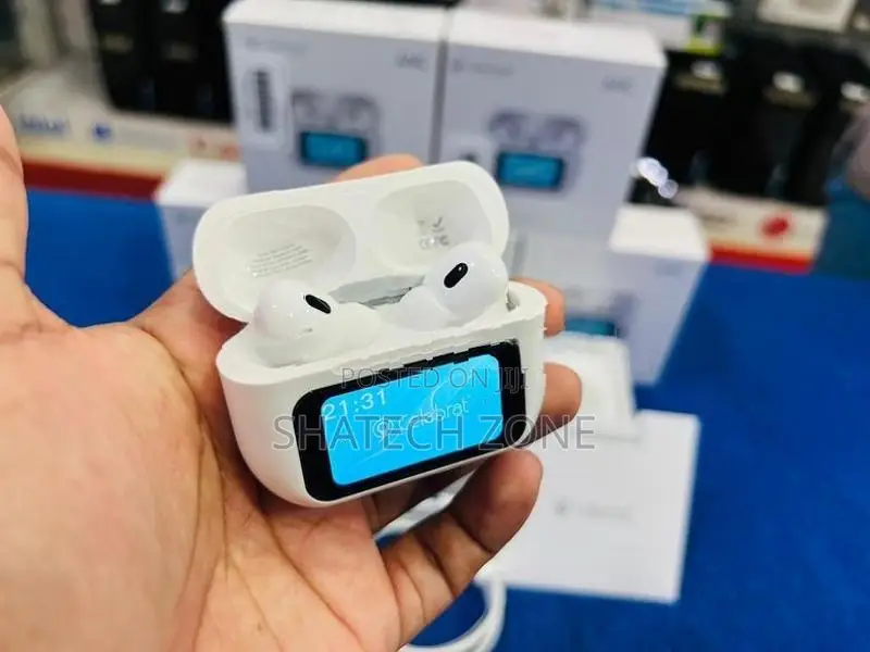 Celebrat (Bluetooth) AirPod with Touch Display - Brand New