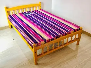 New 6*4 ft Double Bed And DL Mattresses 72*48
