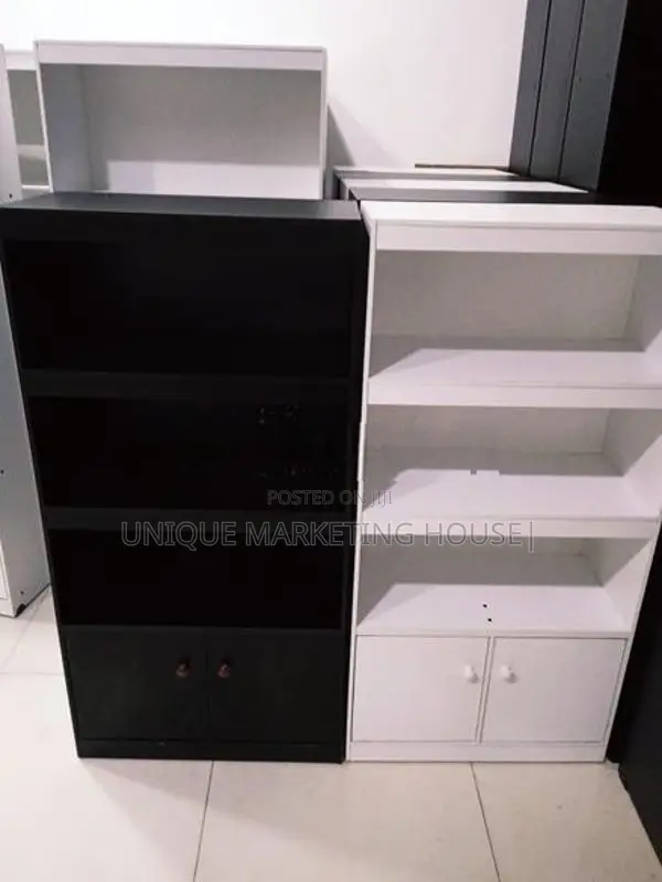 Modern 4x2 American White Book Cupboard
