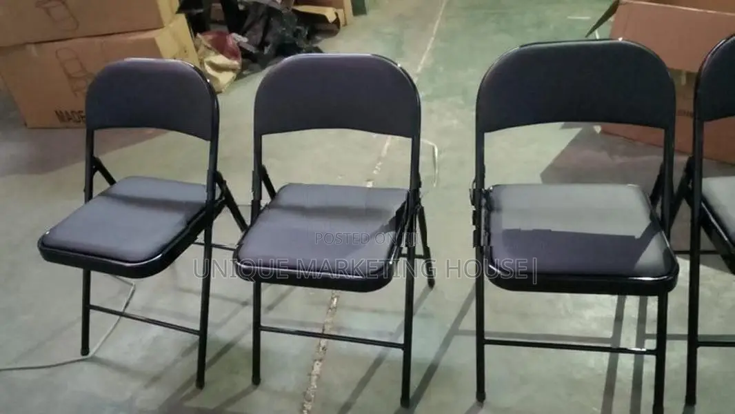Black Folding Chairs