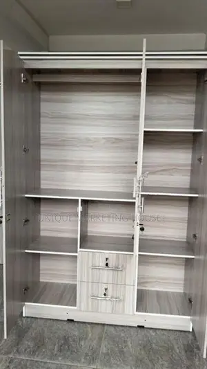 Modern American White 3D Camiliya Wardrobe