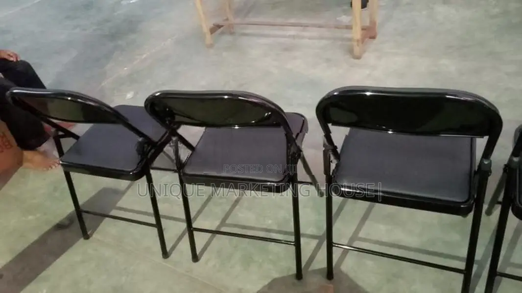 Black Folding Chairs