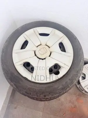 Honda Steel Rims Set (15”4x100) with Tires
