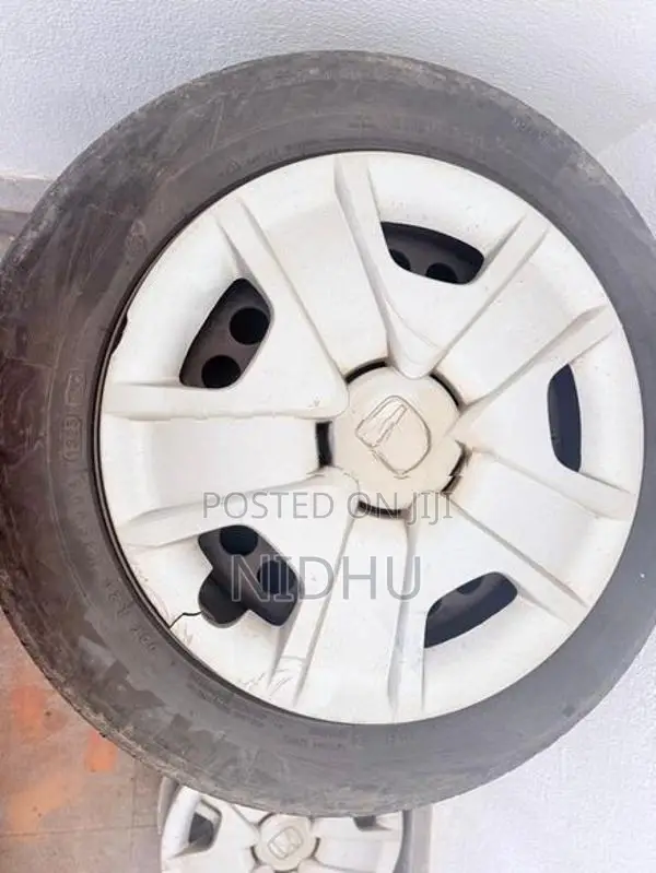 Honda Steel Rims Set (15”4x100) with Tires