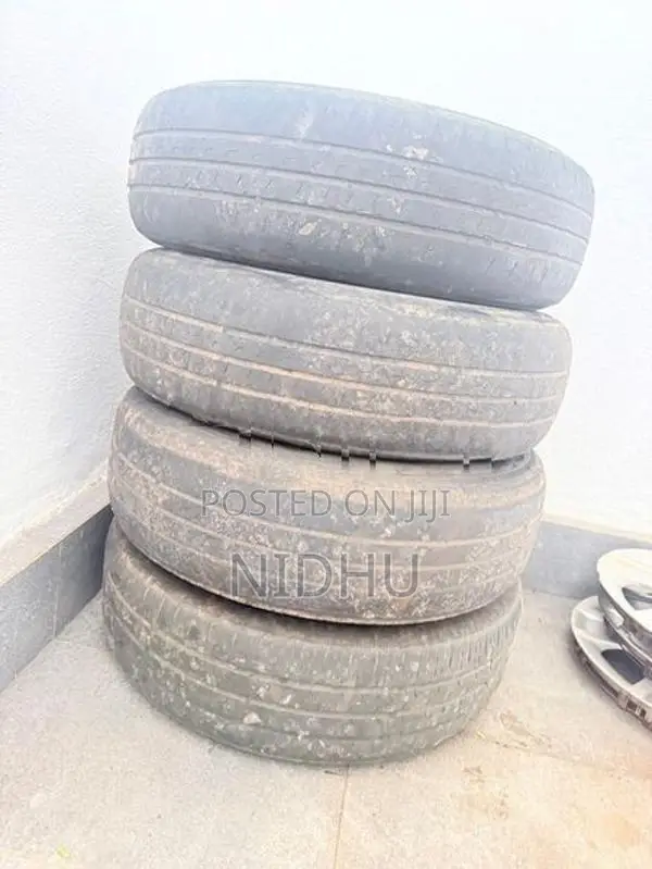 Honda Steel Rims Set (15”4x100) with Tires