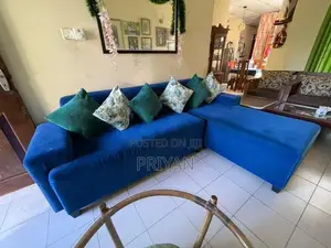 L Shape Fabric Sofa