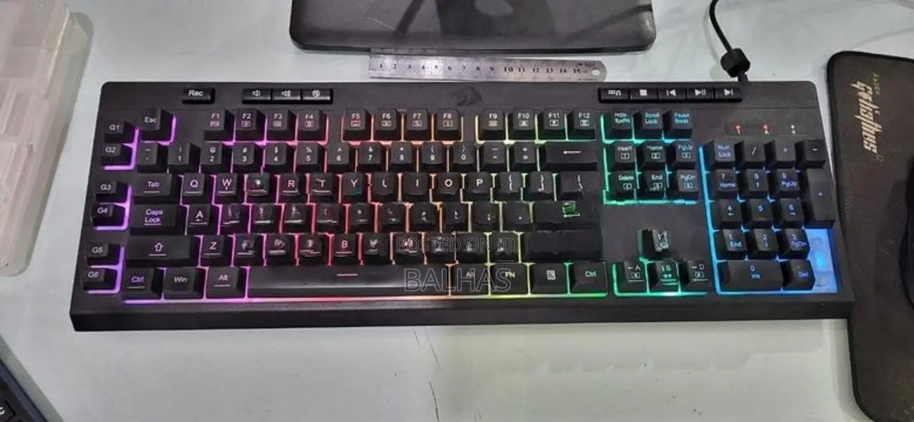 K512 SHIVA RGB Membrane Gaming Keyboard