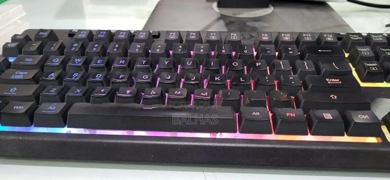 K512 SHIVA RGB Membrane Gaming Keyboard