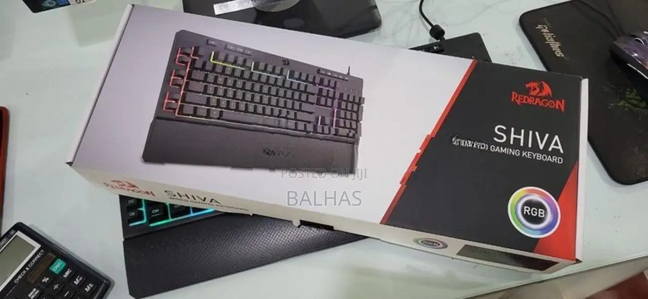 K512 SHIVA RGB Membrane Gaming Keyboard