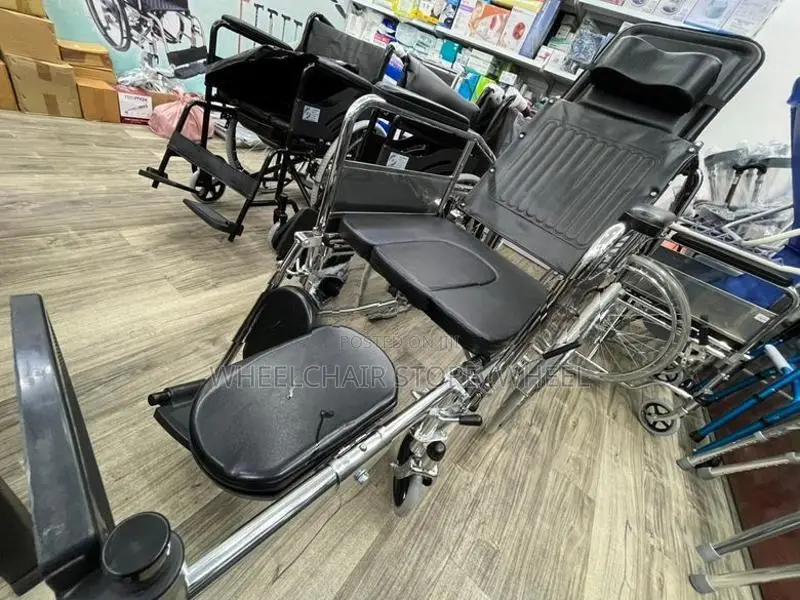 Full Option Commode Wheel Chair