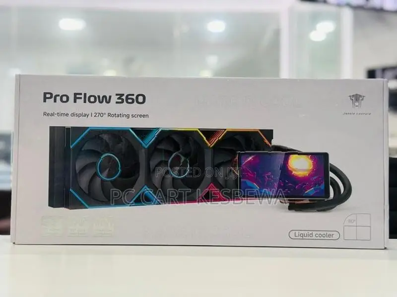 Jungle leopard Pro Flow 360 Liquid Cooler (Black)