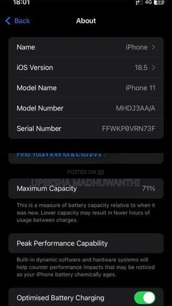 Apple iPhone 11 (Used)