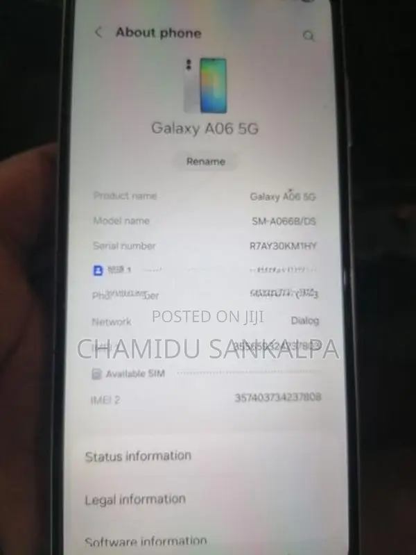 Samsung Galaxy A06 128GB (Used)