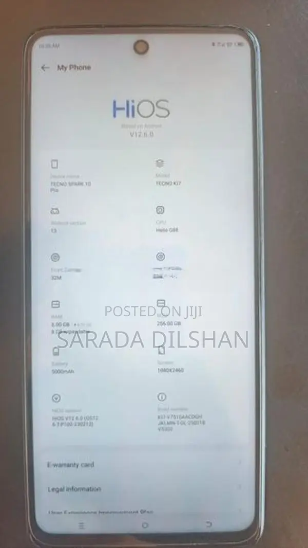 Tecno Spark 10 Pro (Used)
