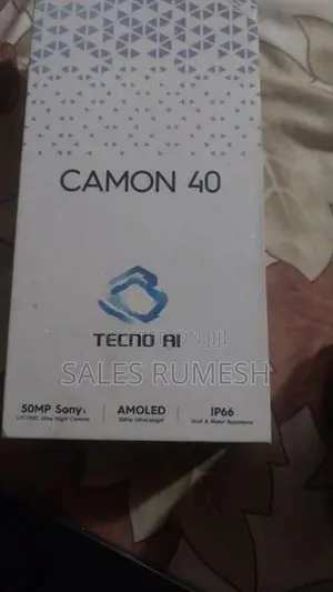 Tecno Camon 40 256GB (Used)