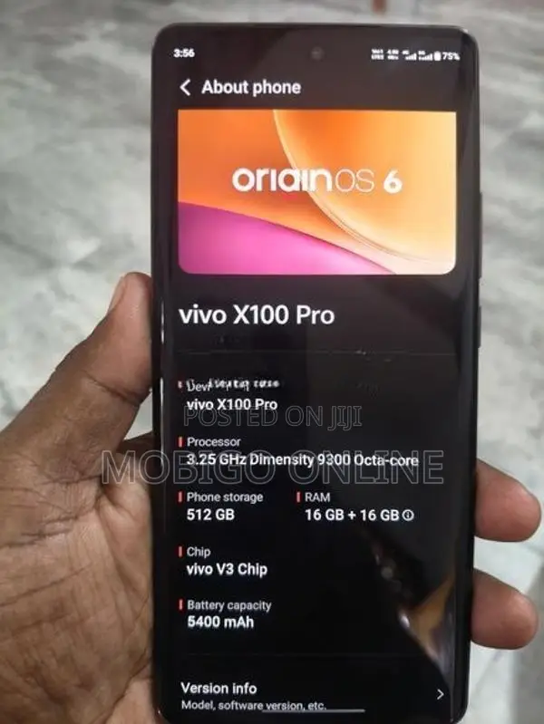 Vivo X100 Pro 16GB 512GB (Used)