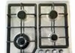 Euro Cooker Hob 4 Burner Black Stainless Steel JZS54011B - 49164