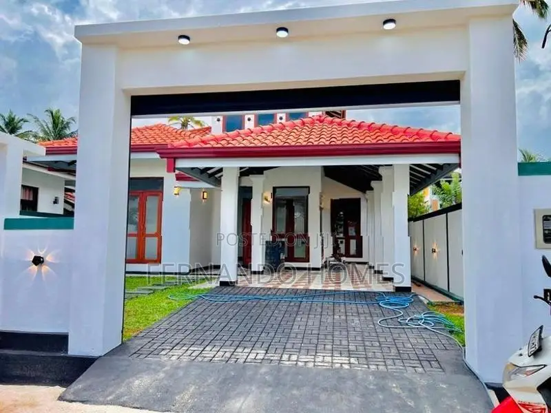 2026 Latest Modern Single Storey Brand New House for Sale in Negombo
