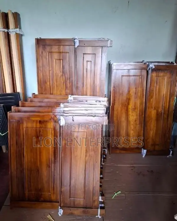 Teak Modern Box Beds 72×48