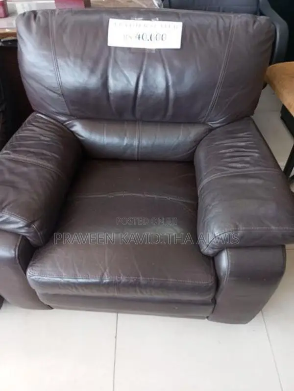 Leather Sofa Set