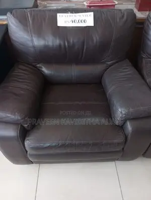 Leather Sofa Set