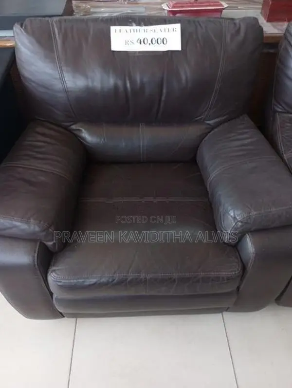 Leather Sofa Set