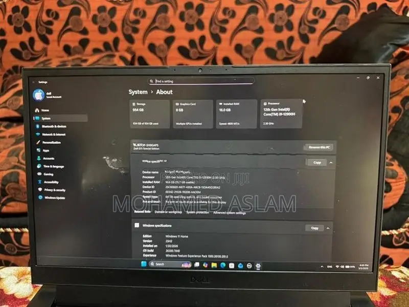 Dell G15 SE i9 12th Gen RTX 3070TI Laptop
