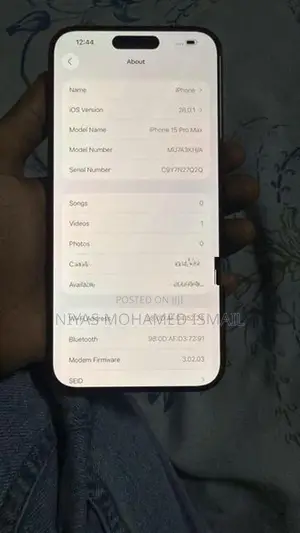 Apple iPhone 15 Pro Max (Used)