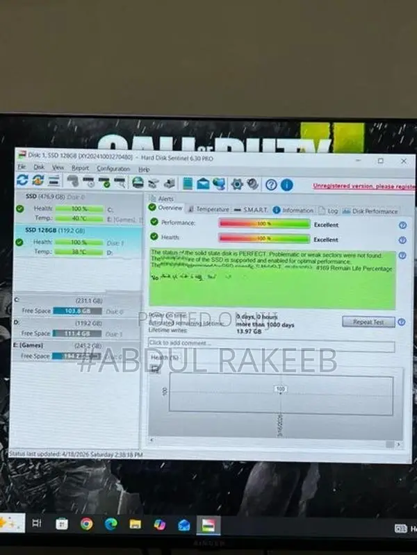 Adata 128GB SSD