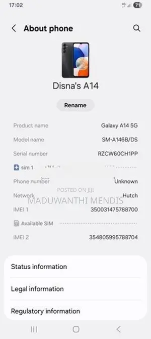 Samsung Galaxy A14 (Used)