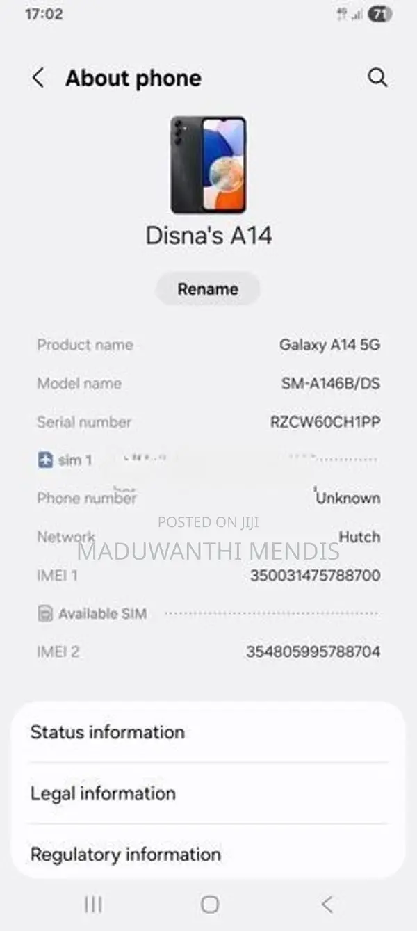 Samsung Galaxy A14 (Used)