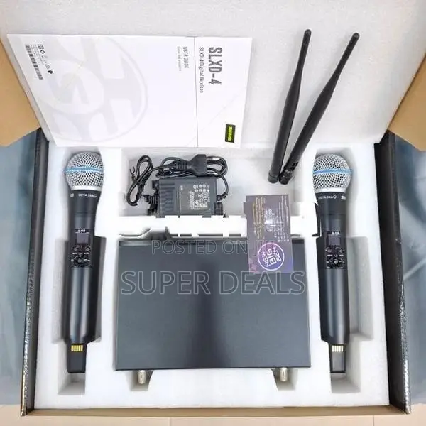 Shure SLXD4 Wireless Microphone Mic