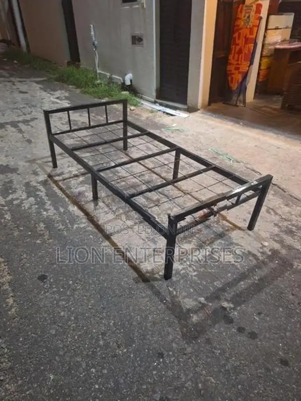 Steel Single Beds 6×3 Ft