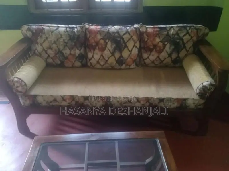 Wooden Sofa Set