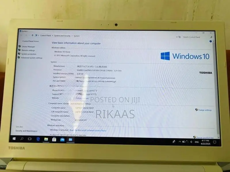 Toshiba Dynabook Laptop