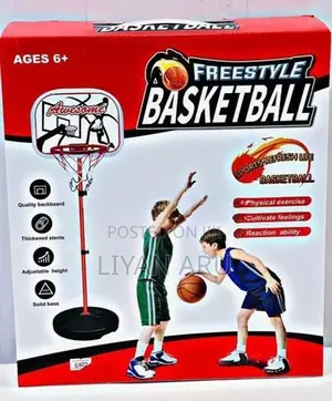 Kids Freestyle Basketball Stand Set